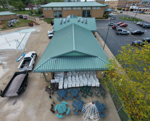 Meinershagen Roof on Farmington Rec Center- 11