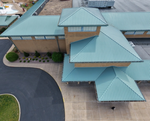 Meinershagen Roof on Farmington Rec Center- 2