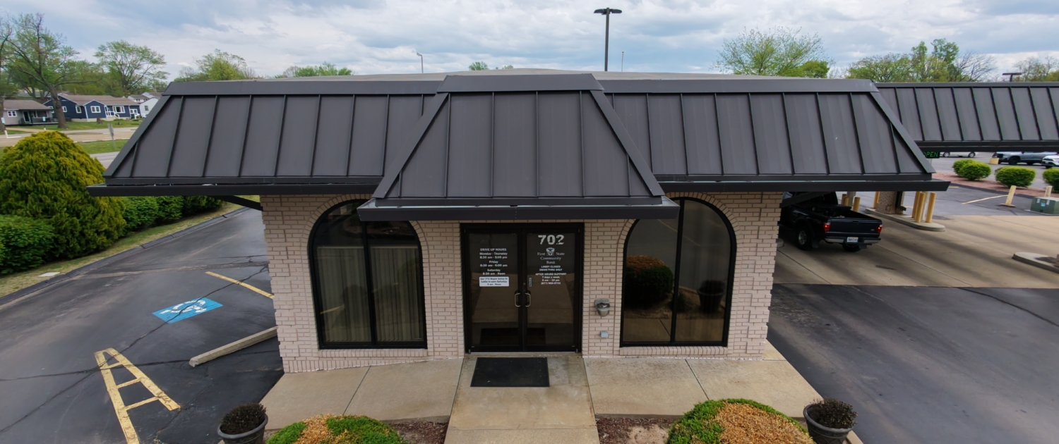 Meinershagen roof on FSCB Drive-Thru
