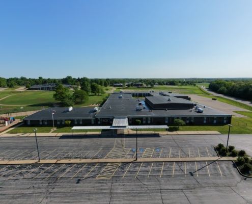 Meinershagen roof on Lincoln Intermediate