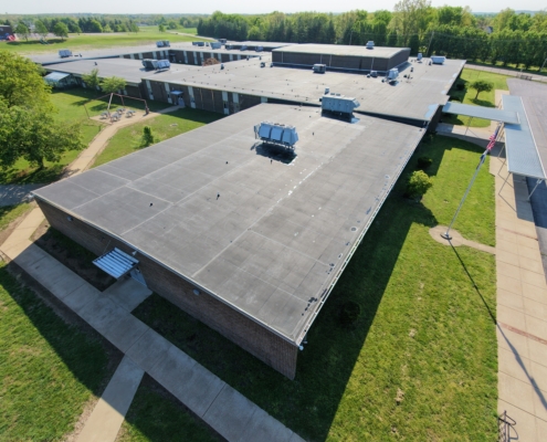 Meinershagen roof on Lincoln Intermediate- 2