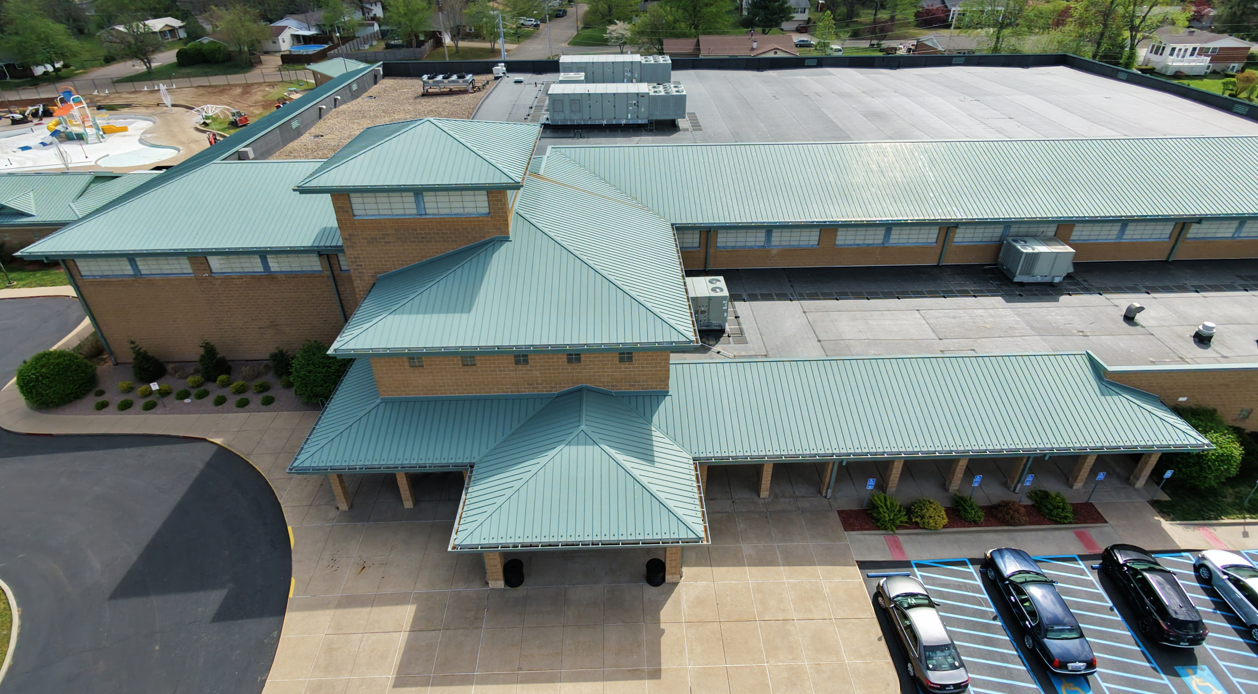 Meinershagen Roof on Rec Center